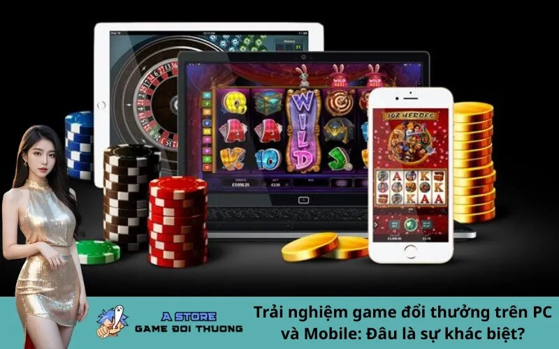 Trải nghiệm game đổi thưởng trên PC và Mobile: Đâu là sự khác biệt?